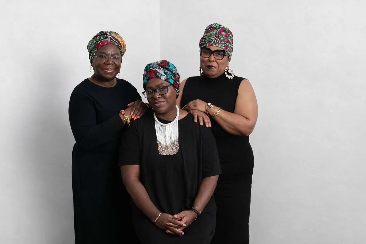 African and Caribbean Heritage Food Network founders and community members gathered together