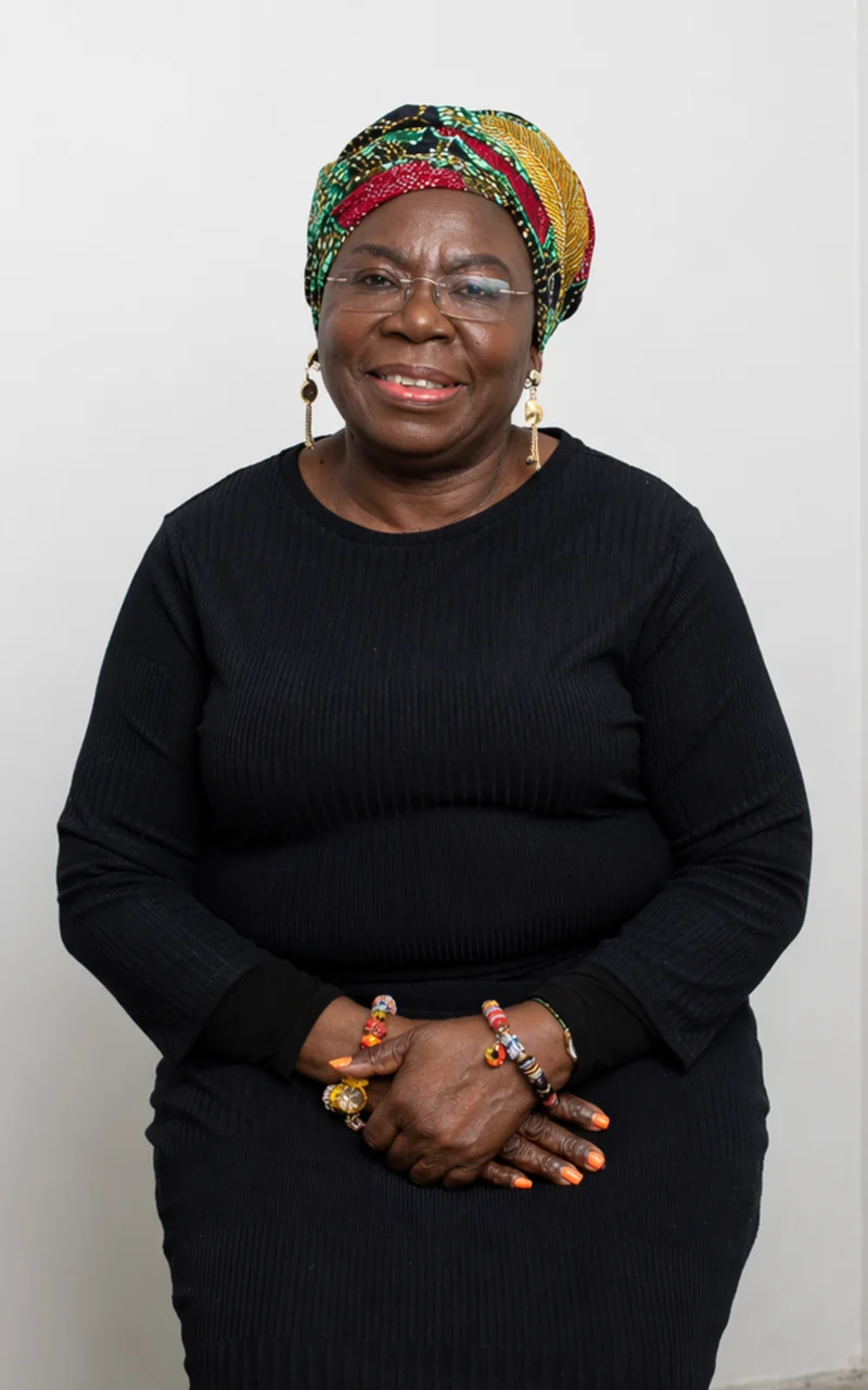 Portrait of Olukemi Kemi Atijosan, co-founder and cultural strategist - ACHFN, African & Caribbean Heritage Food Network